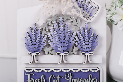 Lavender DIY Bread Board Interchangeable Kit