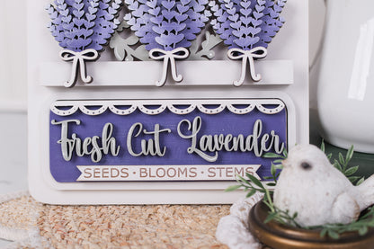 Lavender DIY Bread Board Interchangeable Kit