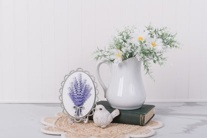 DIY Lavender Decor Set | Tiered Tray Set | Farmhouse Lavender Collection Kit