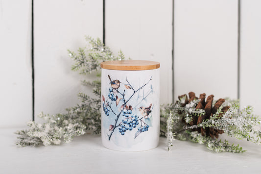 Let it Snow Canister - Medium