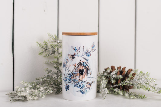 Let it Snow Canister - Large
