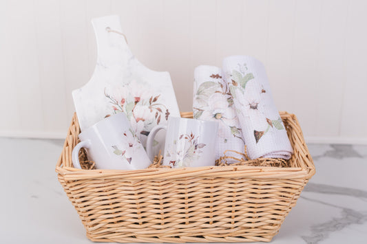 Cozy Kitchen Gift Set – Magnolia | Neutral Kitchen Decor for All Seasons