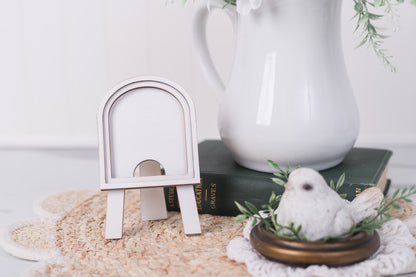 mini interchangeable arch frame wood kit blank