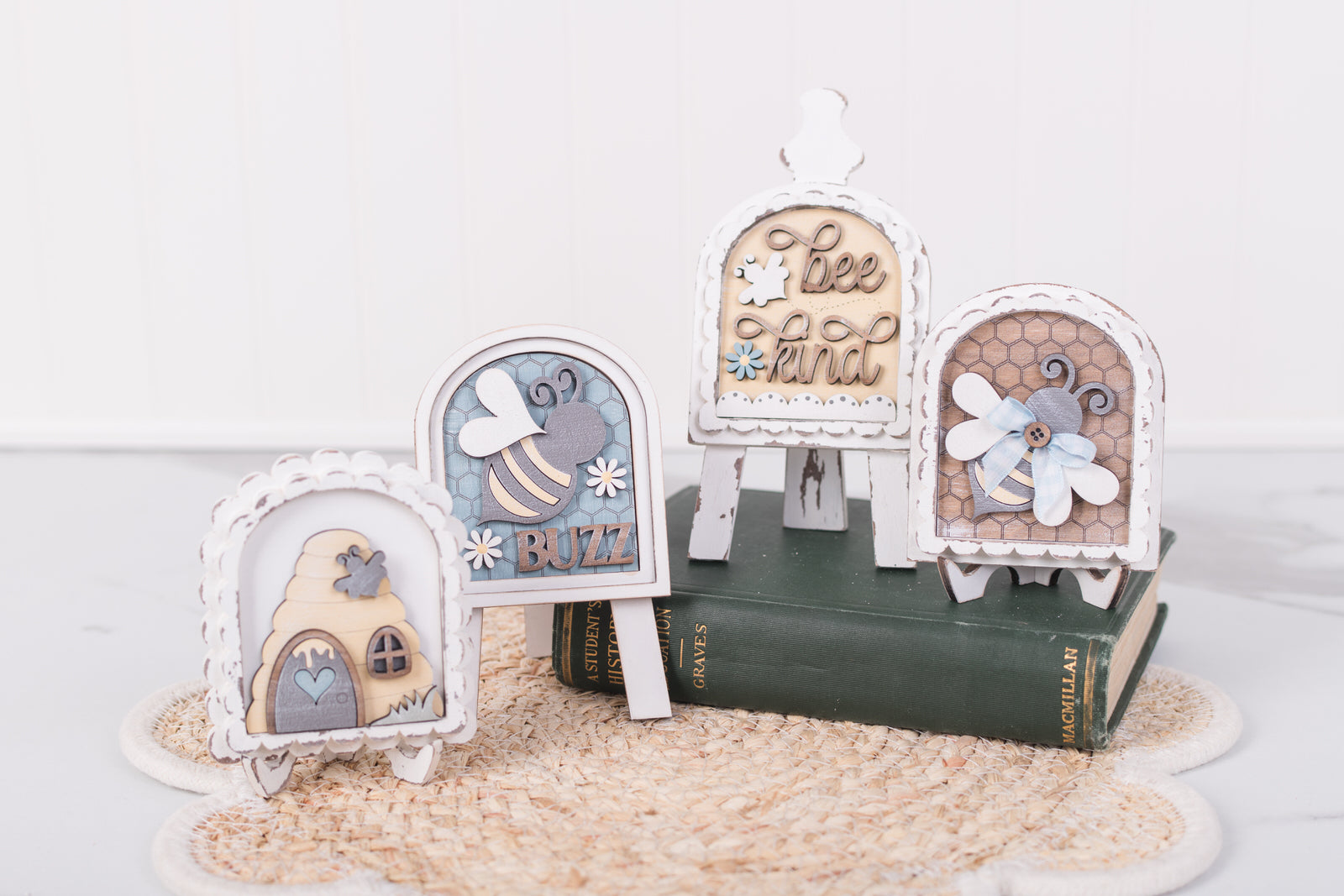 honey bee mini arch diy kit tiered tray decor