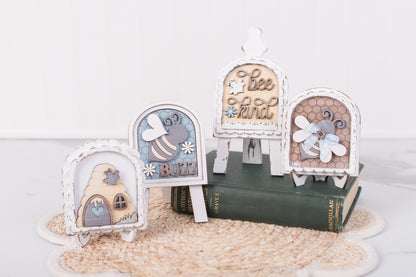 honey bee mini arch diy kit tiered tray decor