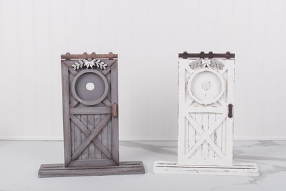 DIY interchangeable porch displayfull porch door option