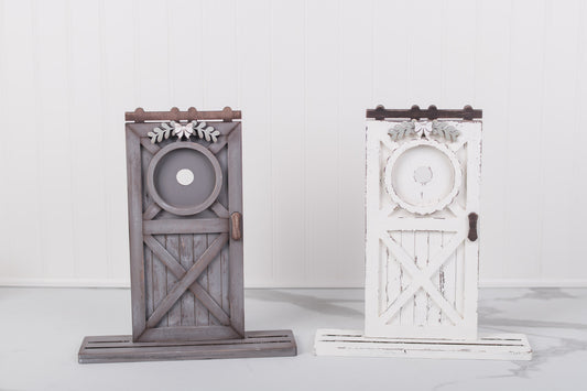 DIY interchangeable porch displayfull porch door option