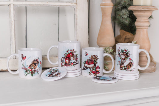 Cozy Christmas Coffee Mugs