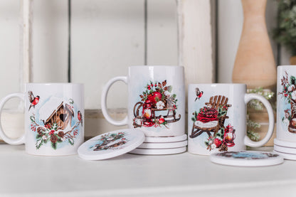 Cozy Christmas Coffee Mugs