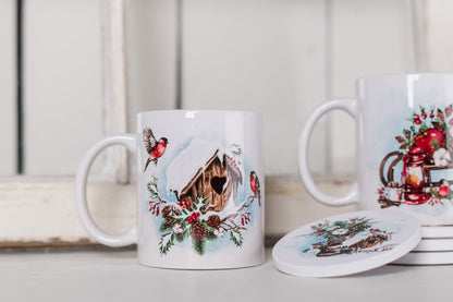 Cozy Christmas Coffee Mugs