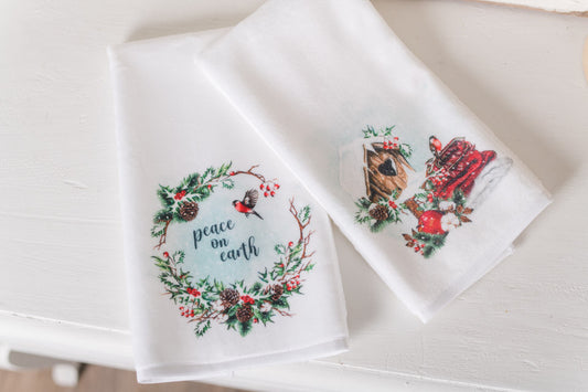 Cozy Christmas Hand Towels