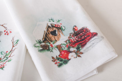 Cozy Christmas Hand Towels