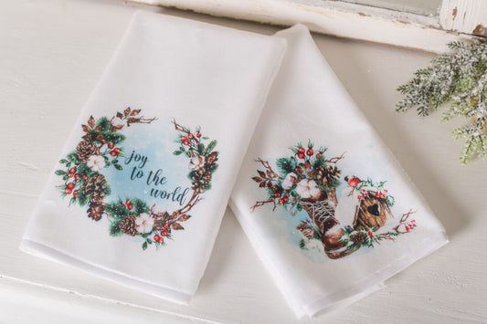 Cozy Christmas Hand Towels
