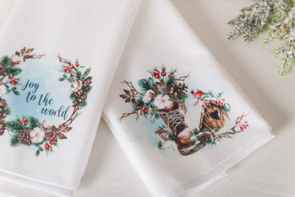 Cozy Christmas Hand Towels