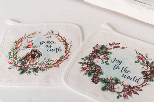 Cozy Christmas Pot Holders