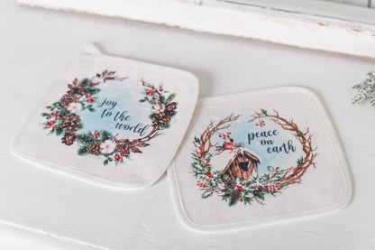 Cozy Christmas Pot Holders