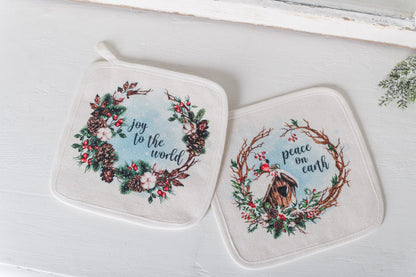Cozy Christmas Pot Holders