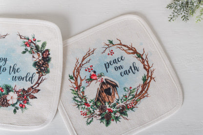 Cozy Christmas Pot Holders