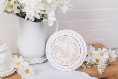 Round Scallop Frame Kits - Interchangeable 4.25"