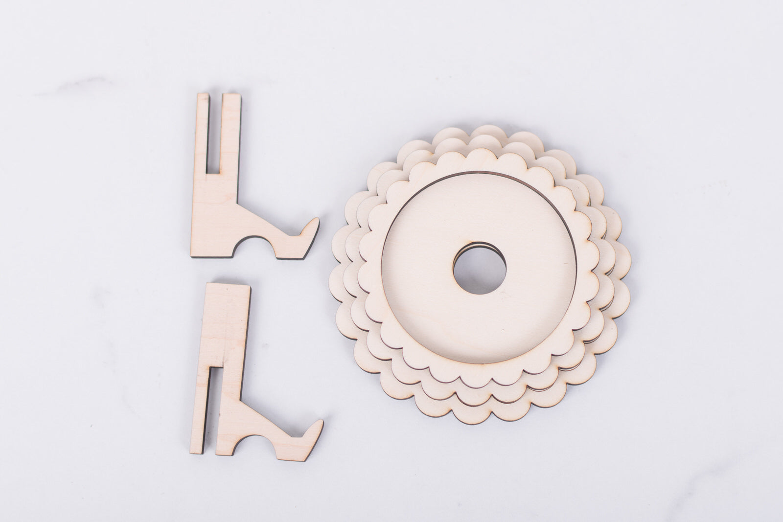 DIY Mini interchangeable round frame decor