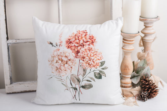 Spicy Floral Pillow Cover
