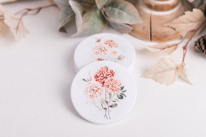 Spicy Floral Coasters