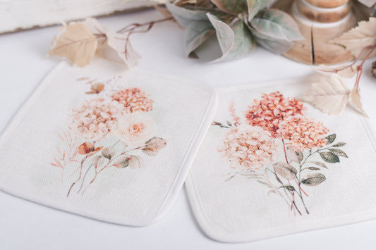 Spicy Floral Pot Holders
