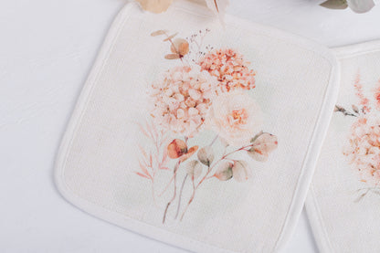 Spicy Floral Pot Holders
