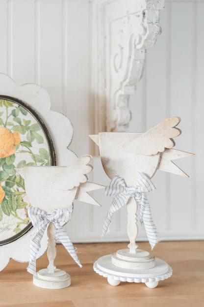 DIY Timeworn Spindle Birds Kit