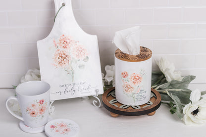 Spring Botanical Tissue Holder