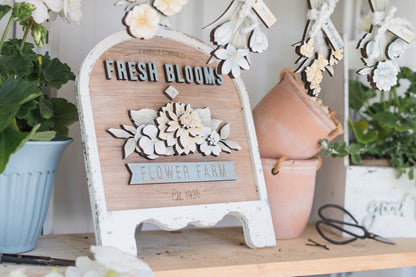 Fresh Blooms DIY Sign Board DIY Kit