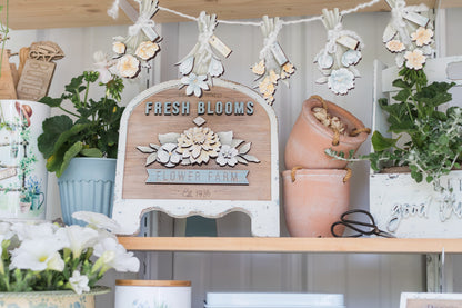 Fresh Blooms DIY Sign Board DIY Kit