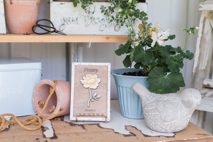 Fresh Blooms Floral Mini Frames DIY Kit