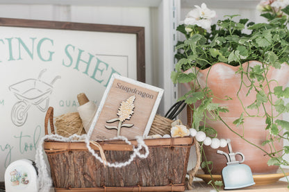 Fresh Blooms Floral Mini Frames DIY Kit