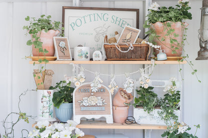 Fresh Blooms DIY Sign Board DIY Kit