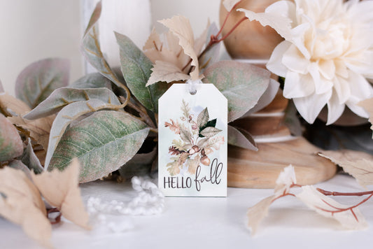 Cozy Autumn - In All Things Give Thanks Decor Tag (sm)