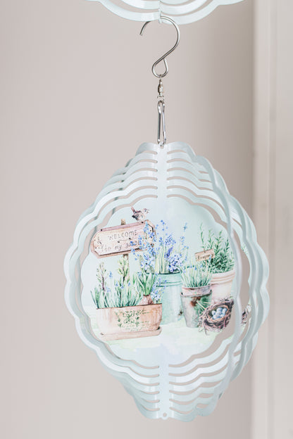 Country Garden Wind Spinner
