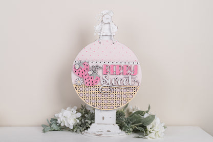 Strawberry Patch DIY Door/Post Hanger Sign DIY Kit