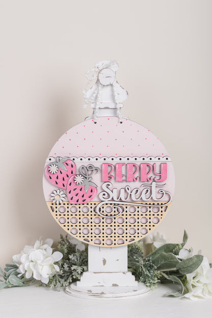 Strawberry Patch DIY Door/Post Hanger Sign DIY Kit