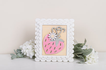 Strawberry Patch DIY Sign Trio Kit - Interchangeable