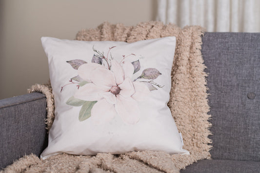 Magnolia Pillow Cover #1