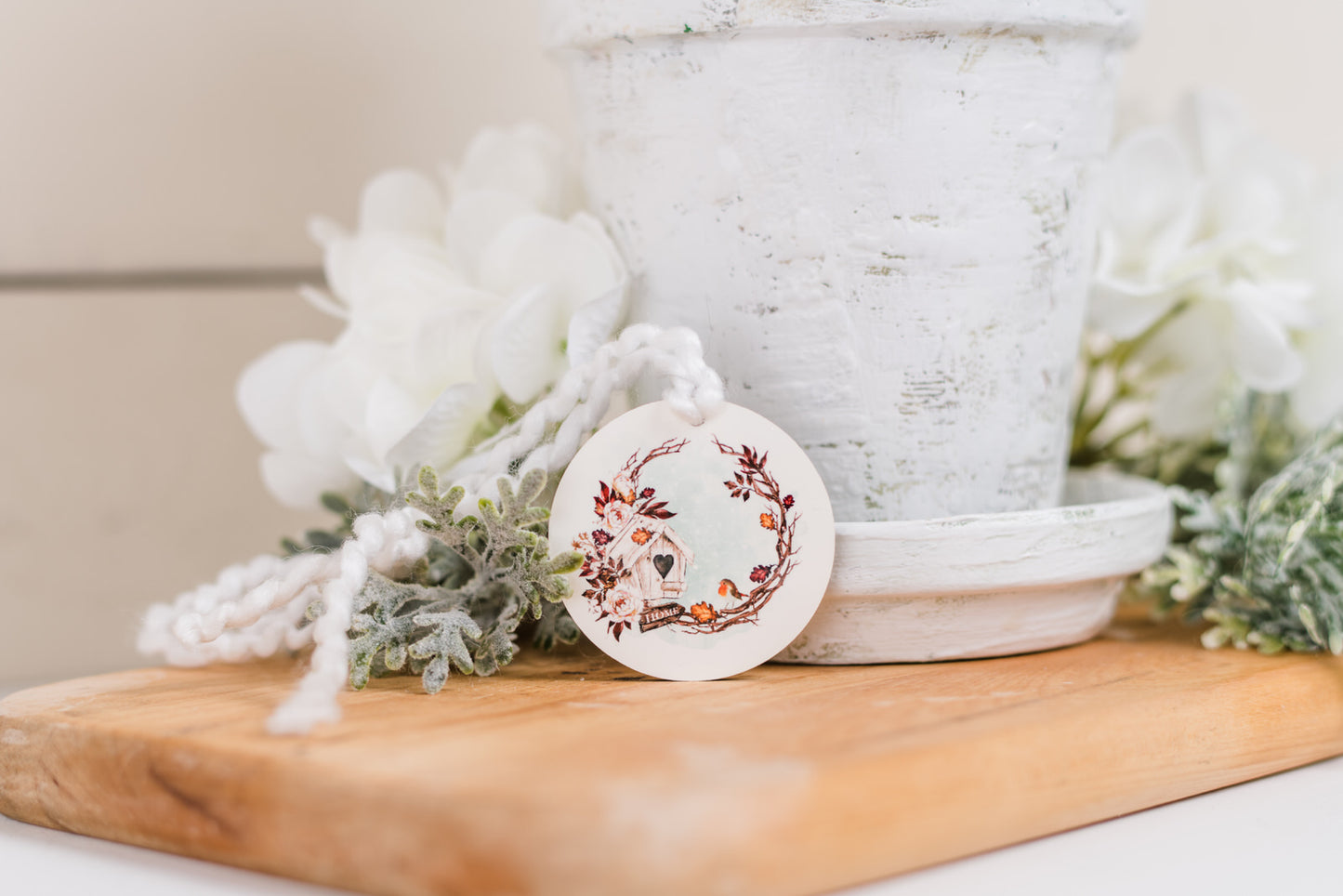 Whimsical Easter Bunny - Hop In! Decor Tag