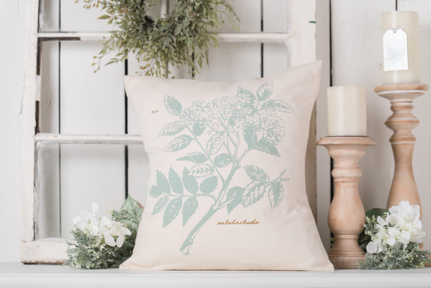 Botanical Pillow Cover