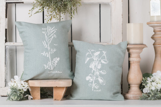 Botanical Accent Pillow Covers