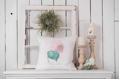Flower Market Hydrangea Pillow Cover