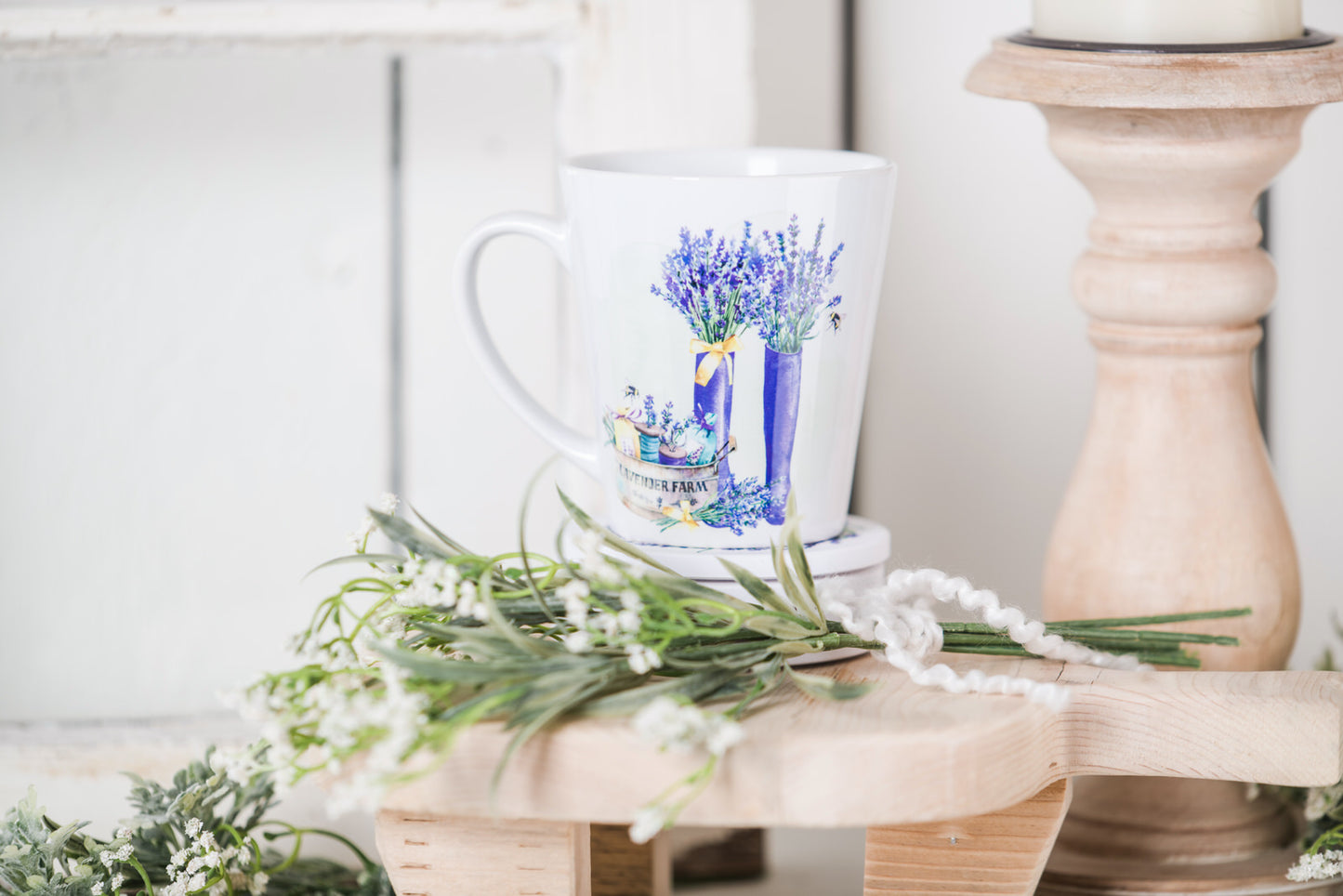 French Lavender Coffee Mugs