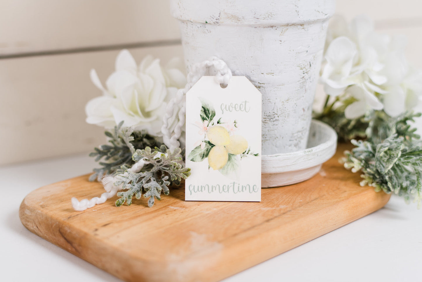 Mint Decor Tags