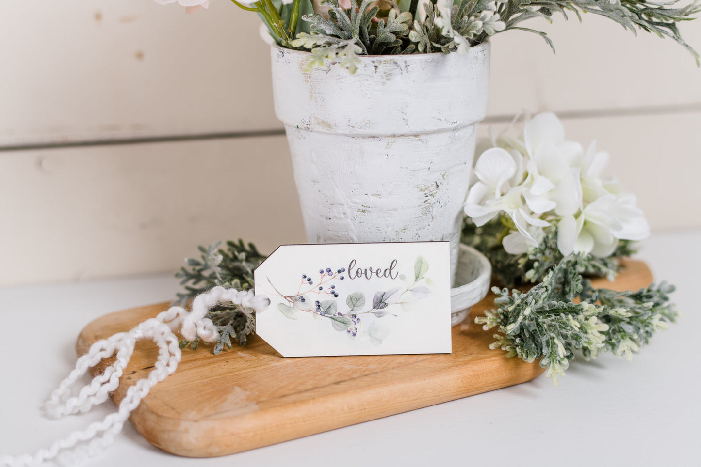 Winterberry - His Mercy Is More Decor Tag