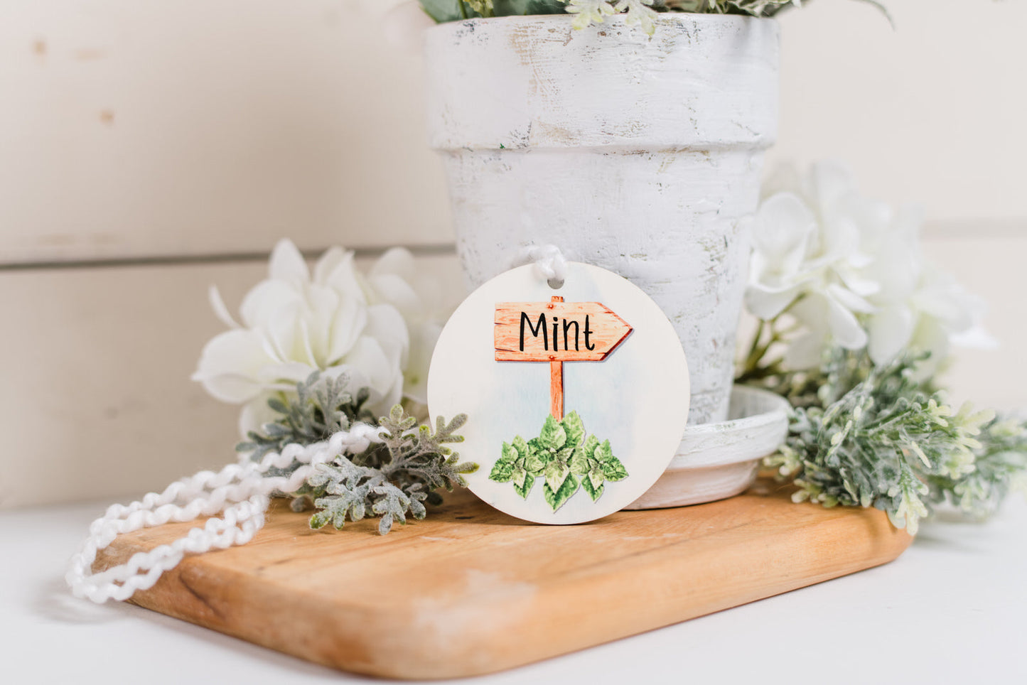 Mint Decor Tag