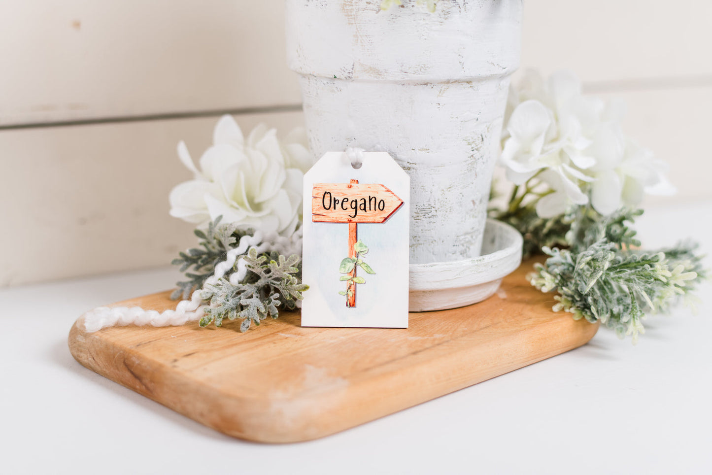 Mint Decor Tags